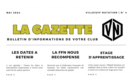 LA GAZETTE #4 - MAI 2024